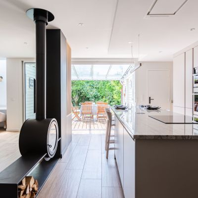 restructuration rénovation maison séjour cuisine salon