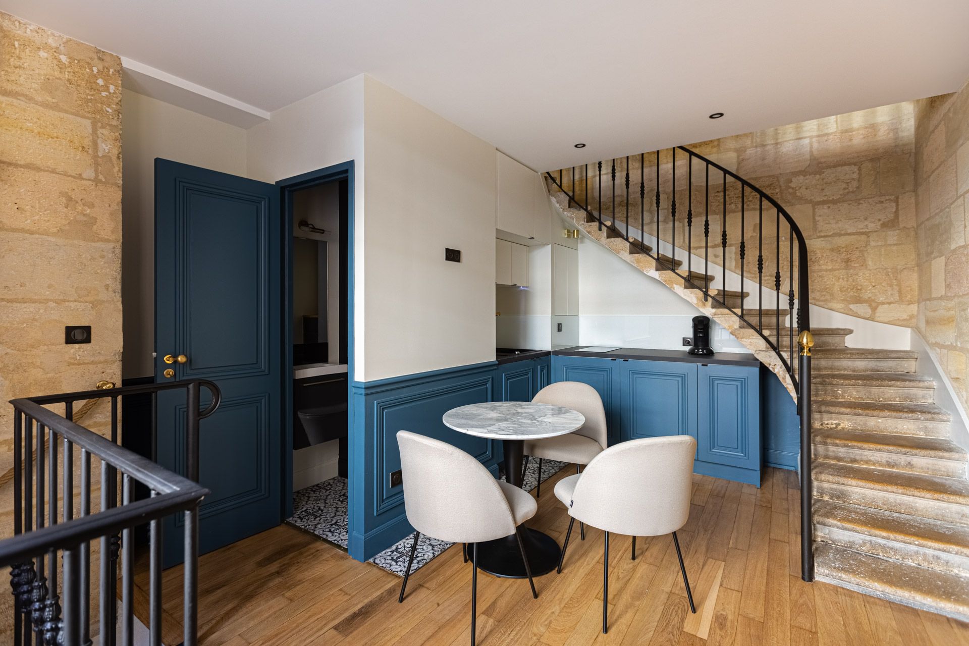 architecture d'intérieur, projet sur Bordeaux, aménagement d'un studio