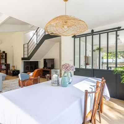 restructuration maison merignac renovation architecture intérieure salon cuisine chambre salle de bain