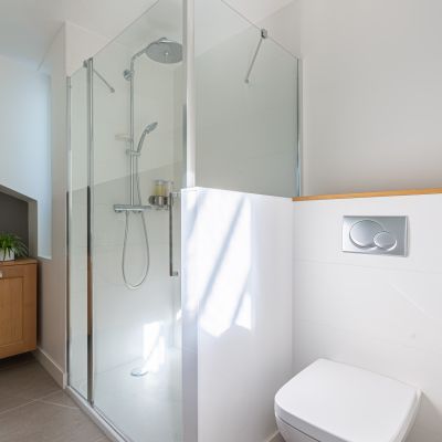 restructuration maison merignac renovation architecture intérieure salon cuisine chambre salle de bain