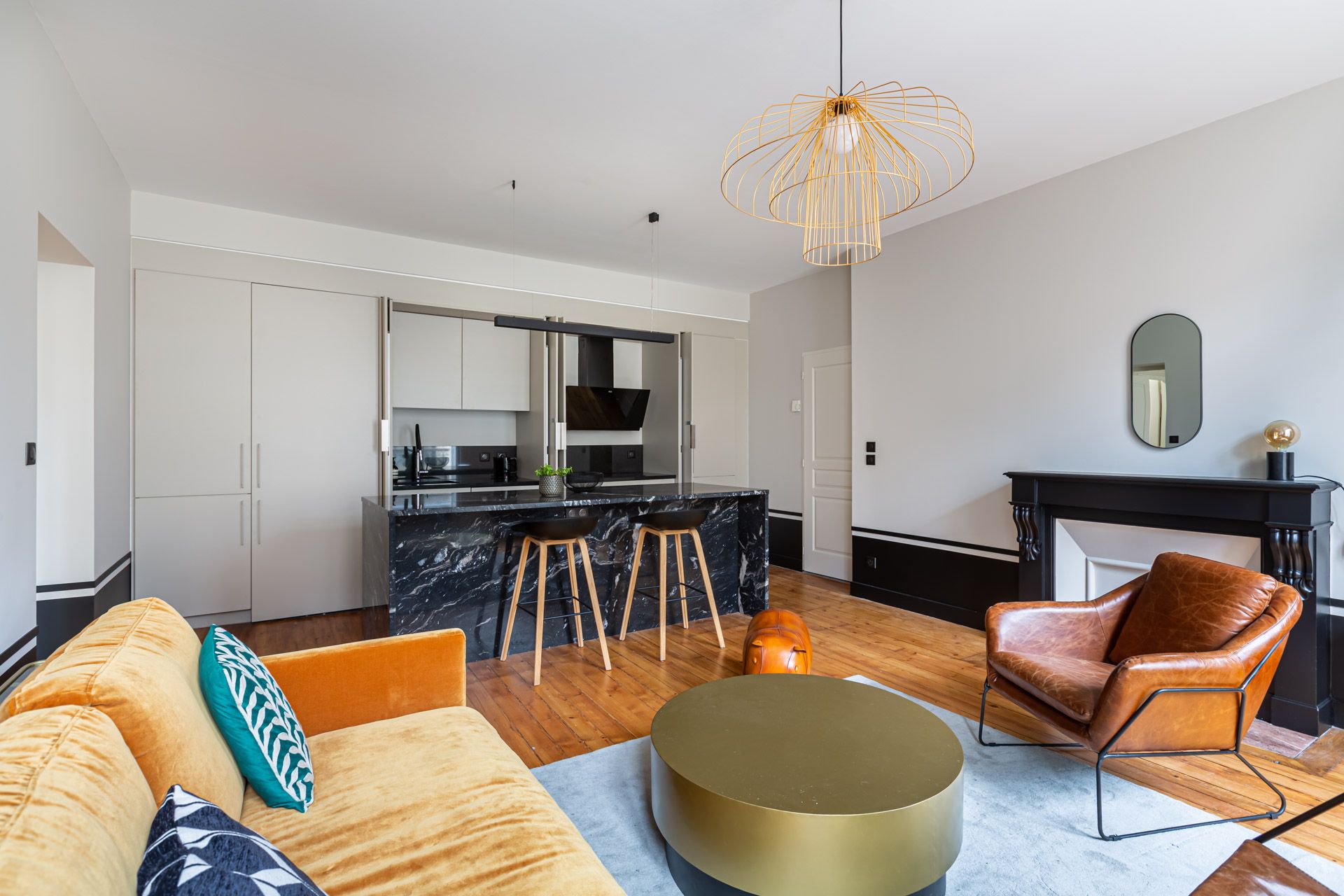 cuisine entrée salle de bain décoration architecture intérieure