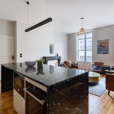 cuisine entrée salle de bain décoration aménagement architecture intérieure