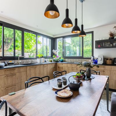 cuisine menuiseries angle