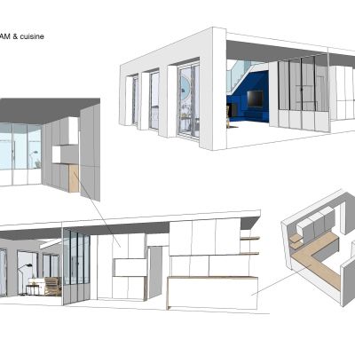 esquisse maison san michele