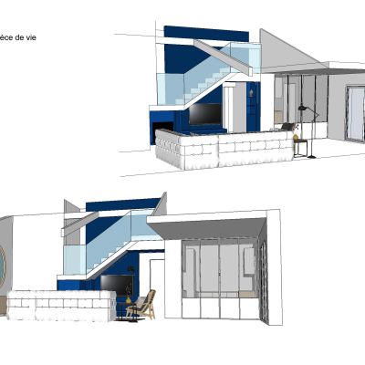 esquisse maison san michele